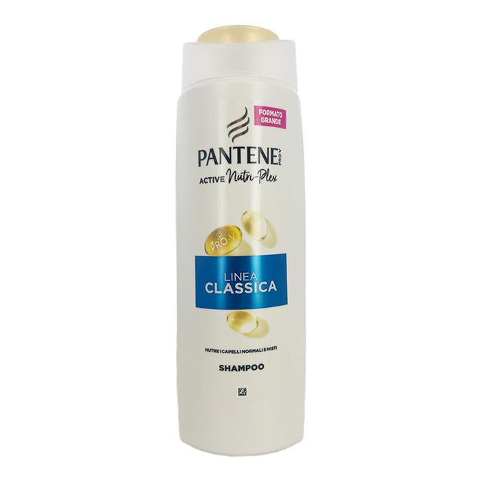 PANTENE PRO-V ACTIVE NUTRI-PLEX SHAMPOO LINEA CLASSICA NUTRE I CAPLLI NORMALI E MISTI FORMATO GRANDE 500 ML