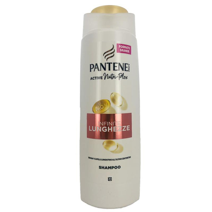 PANTENE PRO-V ACTIVE NUTRI-PLEX SHAMPOO INFINITE LUNGHEZZE RIPARA I CAPELLI LUNGHI FINO ALL'ULTIMO CENTIMETRO FORMATO GRANDE 500 ML