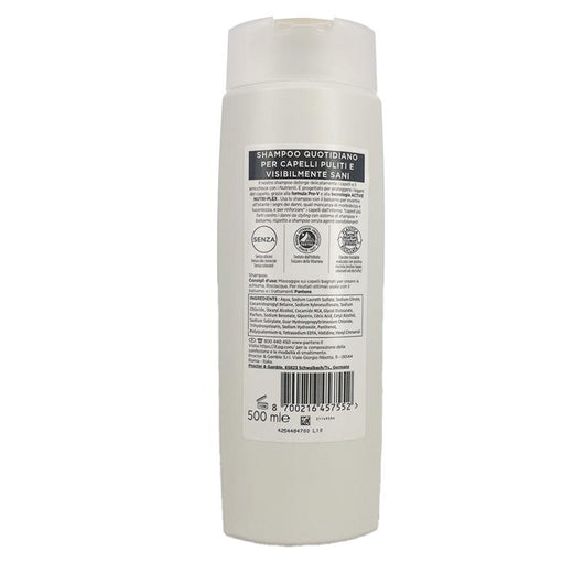 PANTENE PRO-V ACTIVE NUTRI-PLEX SHAMPOO RIGENERA E PROTEGGE RINFORZA I CAPELLI DEBOLI E DANNEGGIATI FORMATO GRANDE 500 ML