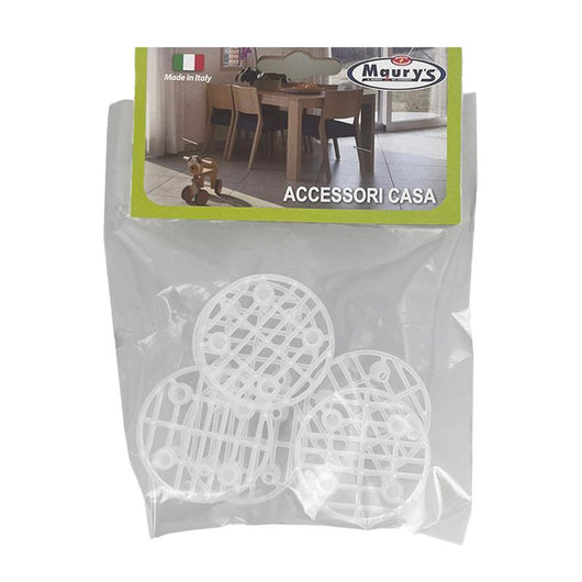 PRESSELLI SALVA GUSTO ACCESSORI PER LA CUCINA IN PLASTICA TRASPARENTI CONFEZIONE DA 6 PZ 5 CM