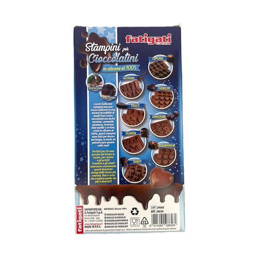 STAMPINI CIOCCOLATINI 100% SILICONE FACILE DA PULIRE EXTRA FLESSIBILI PER LA CUCINA A FORMA DI QUADRIFOGLIO