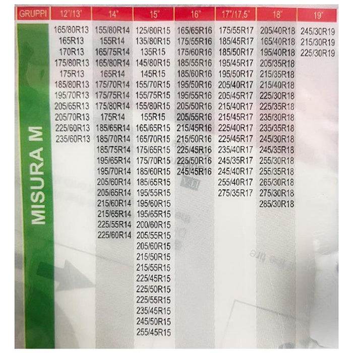 CALZE DA NEVE 2 PZ OMOLOGATE TAGLIA M ANTISLITTAMENTO ADATTE A TUTTI I VEICOLI NON DANNEGGIA I CERCHI RIUTILIZZABILI E LAVABILI IN TESSUTO