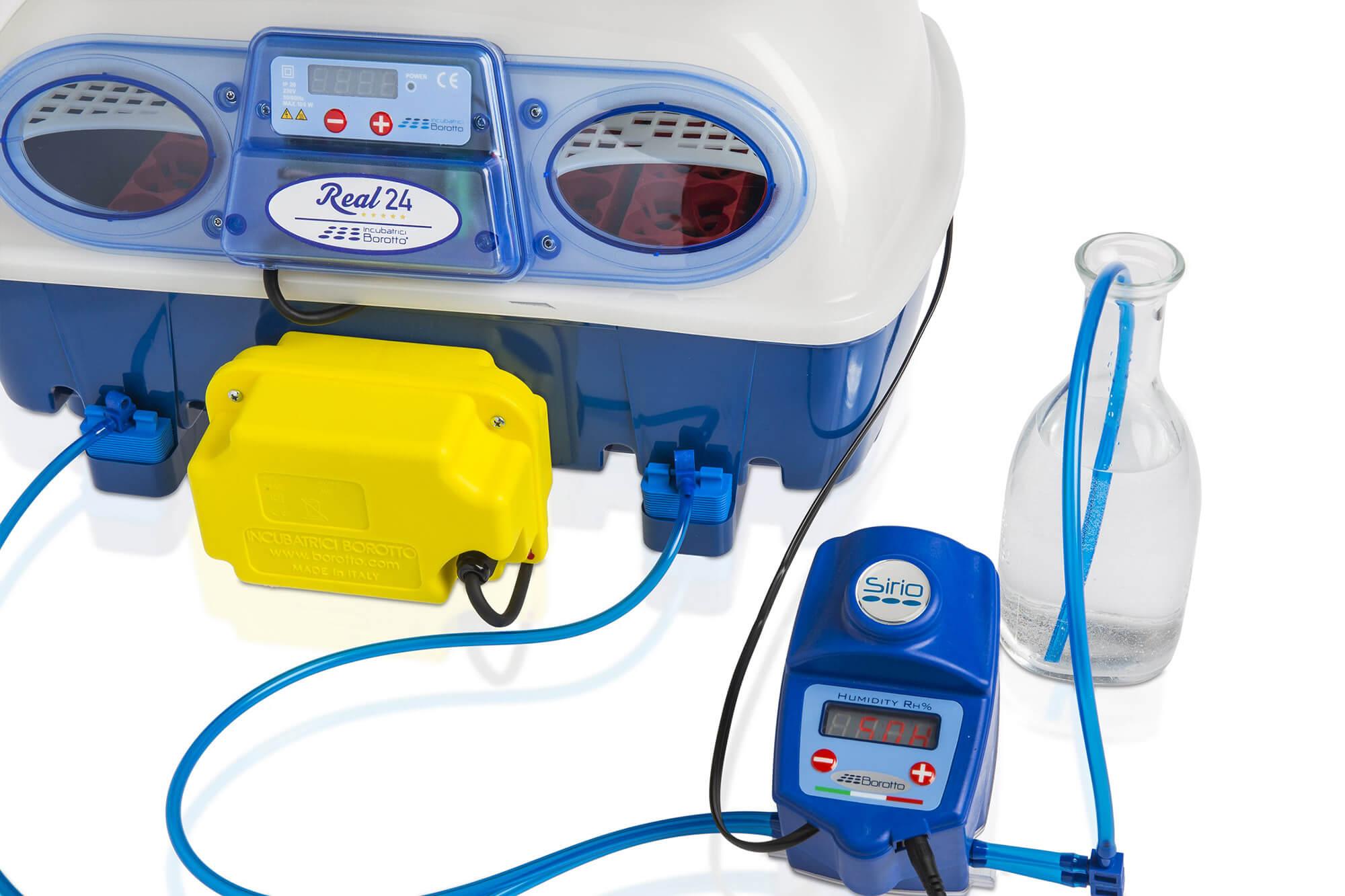 Umidificatore Automatico Brevettato per Incubatrici Borotto Sirio