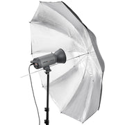 Ombrello reflex nero/argento, 150 cm