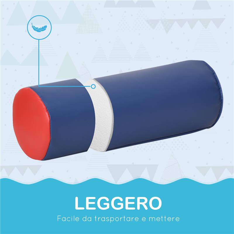 SET 7 BLOCCHI DI COSTRUZIONI MORBIDE PER BAMBINI DA 1-3 ANNI PER CASA E SCUOLA, MULTICOLORE