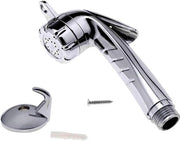 Douchekop con Funzione di Arresto - Bidet - Douchekop 1/2 Pollice - Design a Specchio con Cromo - Kunststof ABS di Alta Qualità