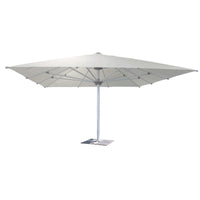 OMBRELLONE GIOVE IN COLORE BIANCO 5 X 5 MT