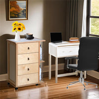 CASSETTIERA POKER + PORTABOTTIGLIE NATURALE IN FAGGIO BASE INFERIORE MULTISTRATO DI BETULLA 4 CASSETTI PIANO MATTONELLE IN CERAMICA