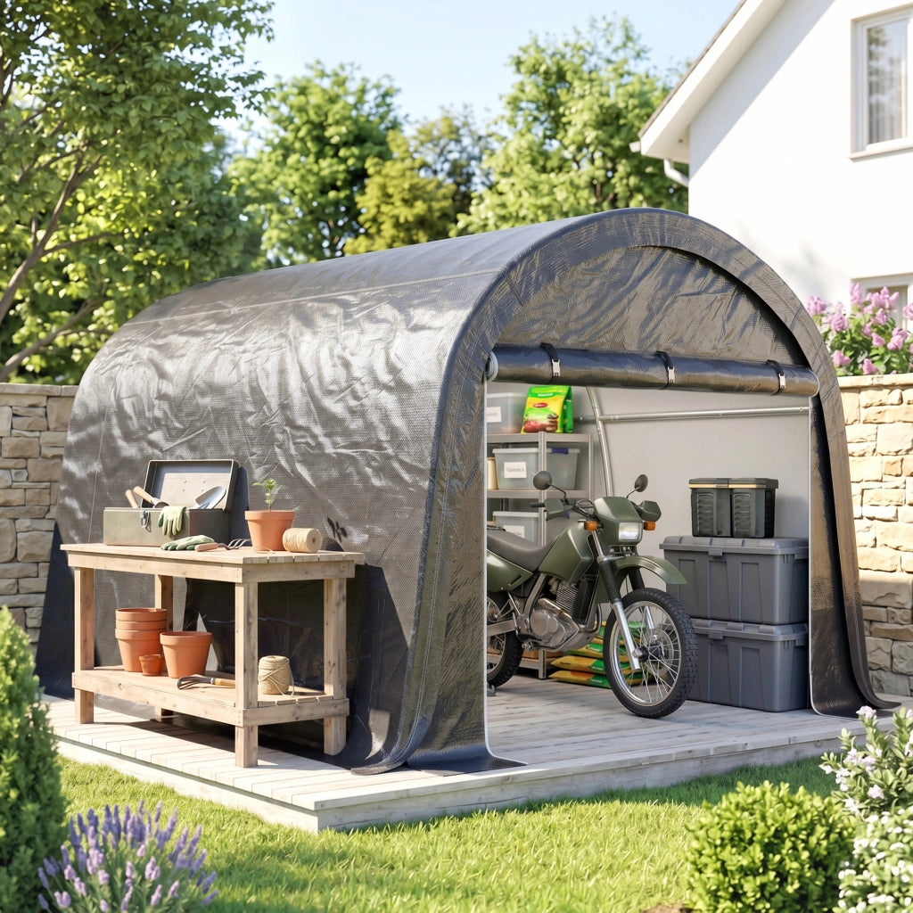 Tenda da Giardino ¨C zephmum ¨C Grigio 3x3m