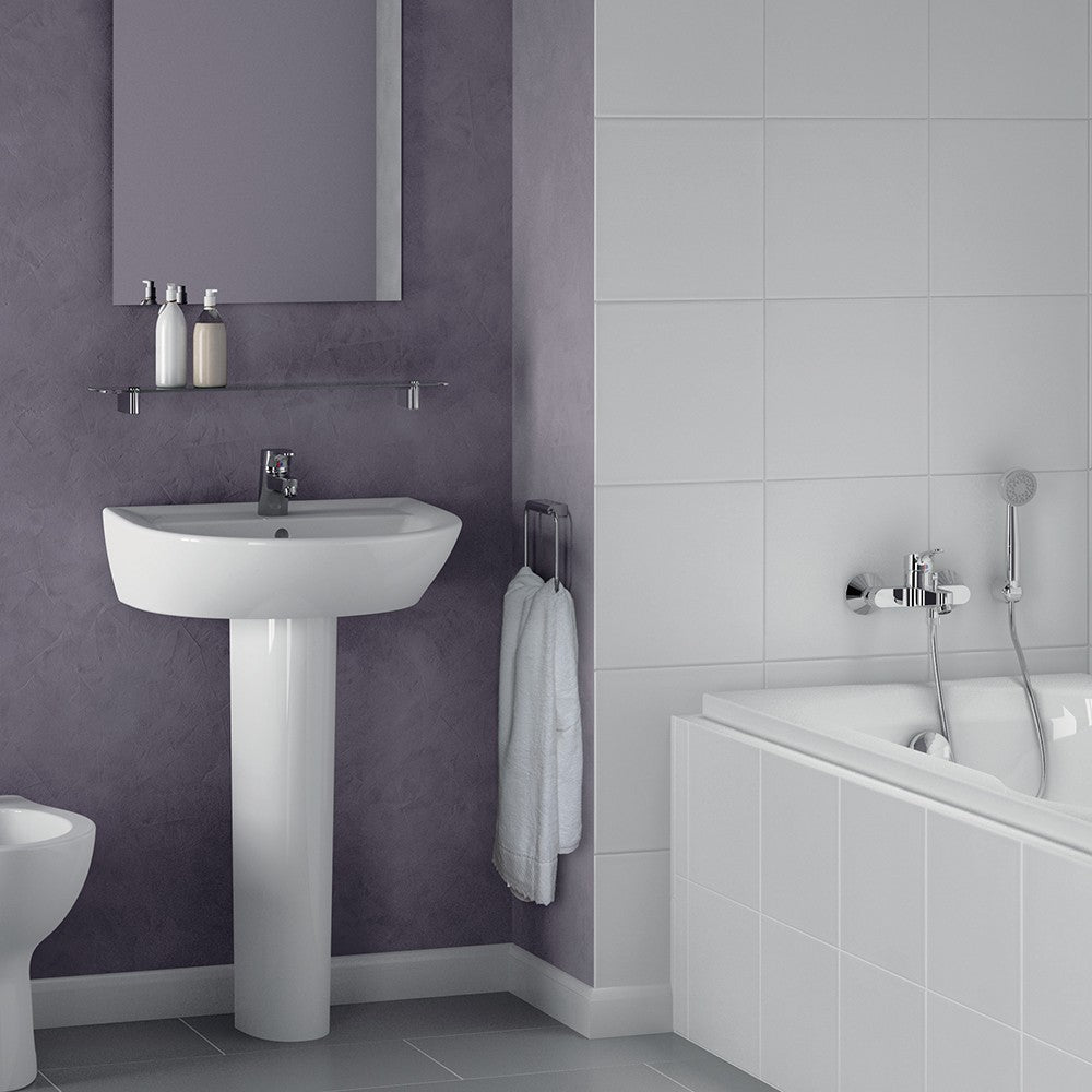 Lavabo serie quarzo / palio 60 cm.