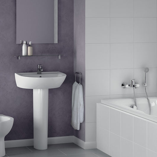 Lavabo serie quarzo / palio 60 cm.