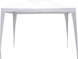 Gazebo da Giadino Bianco in Polietilene e Metallo 2 x 3 e 3 x 3 Verdelook Formato: 3 x 3 m