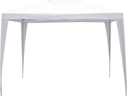 Gazebo da Giadino Bianco in Polietilene e Metallo 2 x 3 e 3 x 3 Verdelook Formato: 3 x 3 m