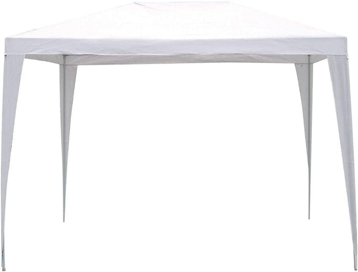 Gazebo da Giadino Bianco in Polietilene e Metallo 2 x 3 e 3 x 3 Verdelook Formato: 3 x 3 m