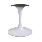 Base Tavolo Acciaio Percy Bianco Tondo Cm ø65h73,5