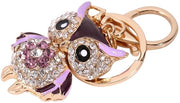 Accessorio per Chiave/Portachiavi - Design Stilistico - Decorazione Carina - Ideale per Regali - Charme di Cristalli - Disegno Elegante per Portachiavi