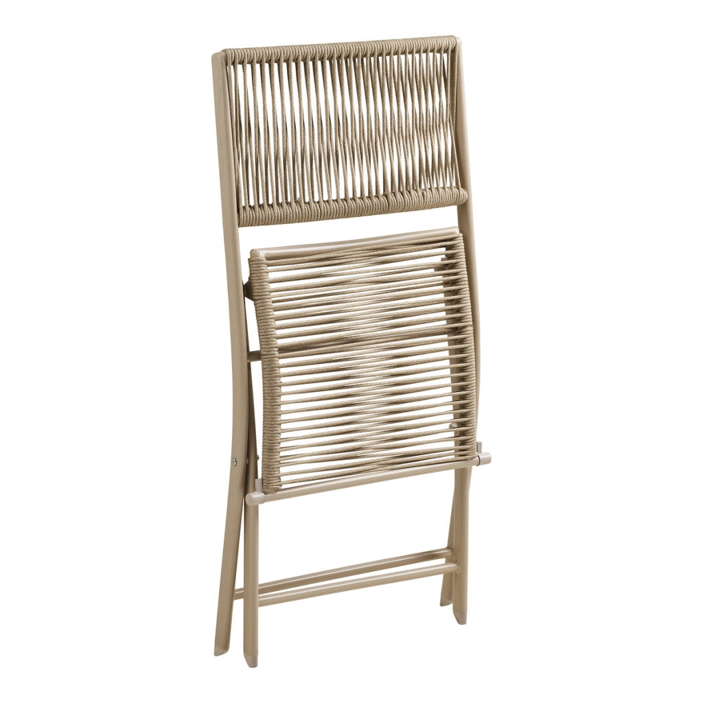 Set di 3 Mobili da Giardino Arcas, Marrone, Metallo, 60x60x71 cm