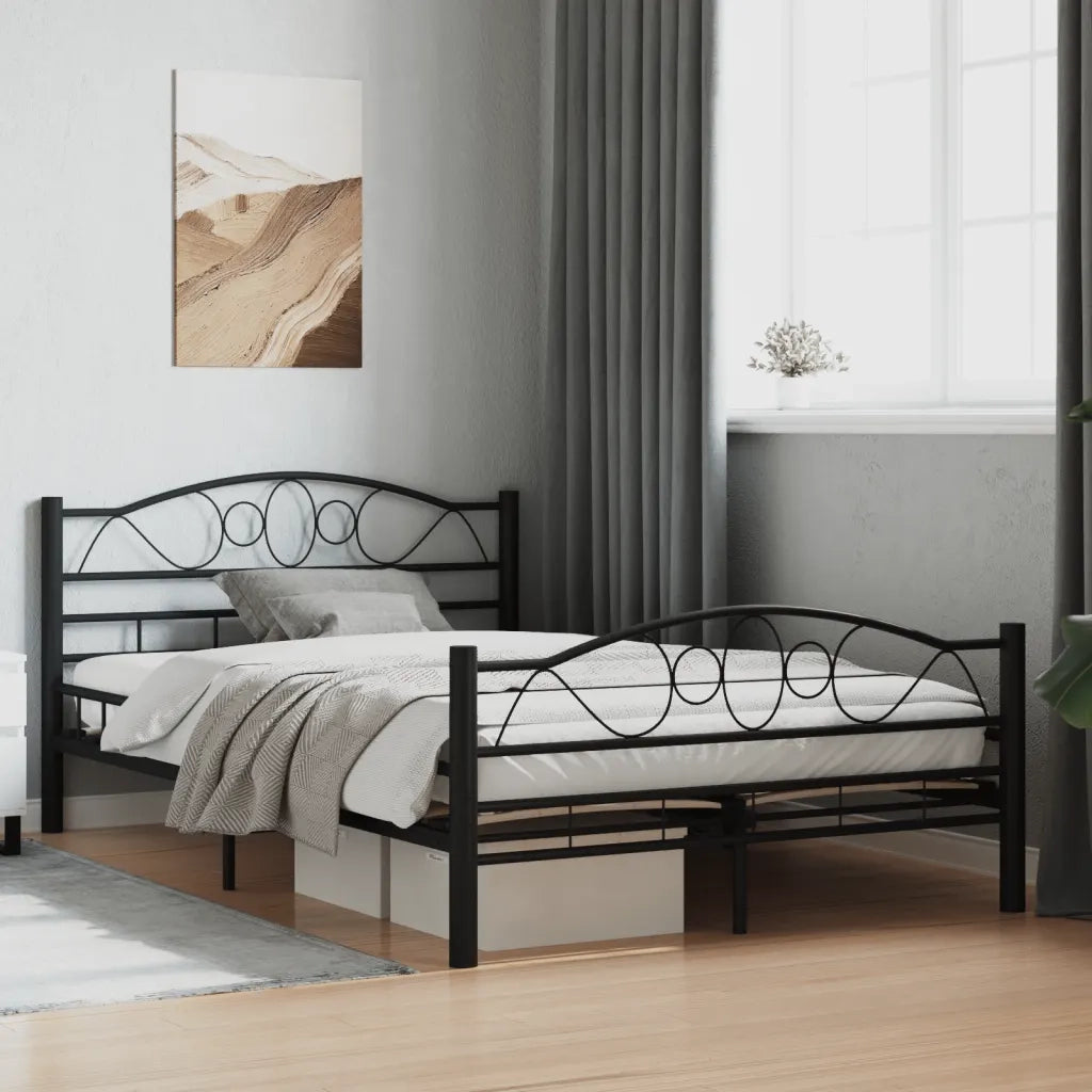 Giroletto Nero in Acciaio 120x200 cm 285287
