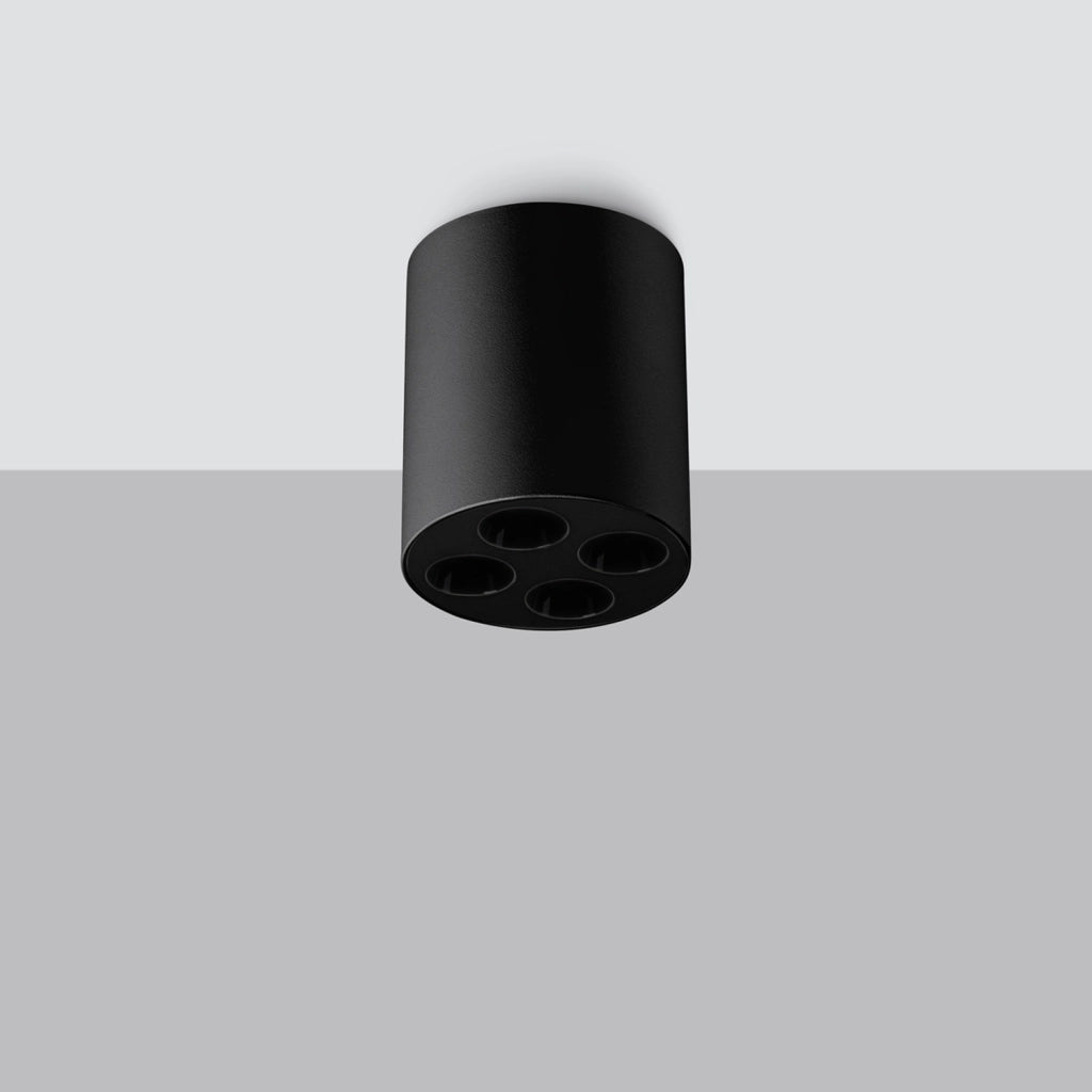 Spot soffitto tubo nero LED 9W PureLume Vivien PU1210