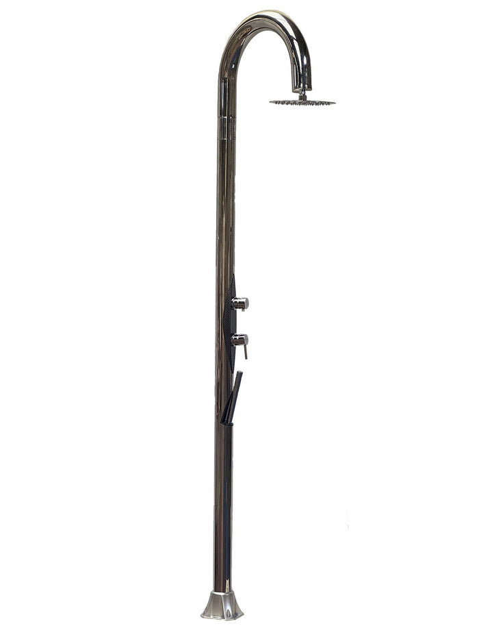 Doccia da Giardino con Soffione e Doccetta Arkema Diamond Inox I345