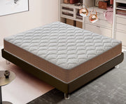 Materasso Matrimoniale 160x190 a molle insacchettate, 5 cm memory foam, ortopedico, 1600 molle insacchettate, 9 zone di comfort