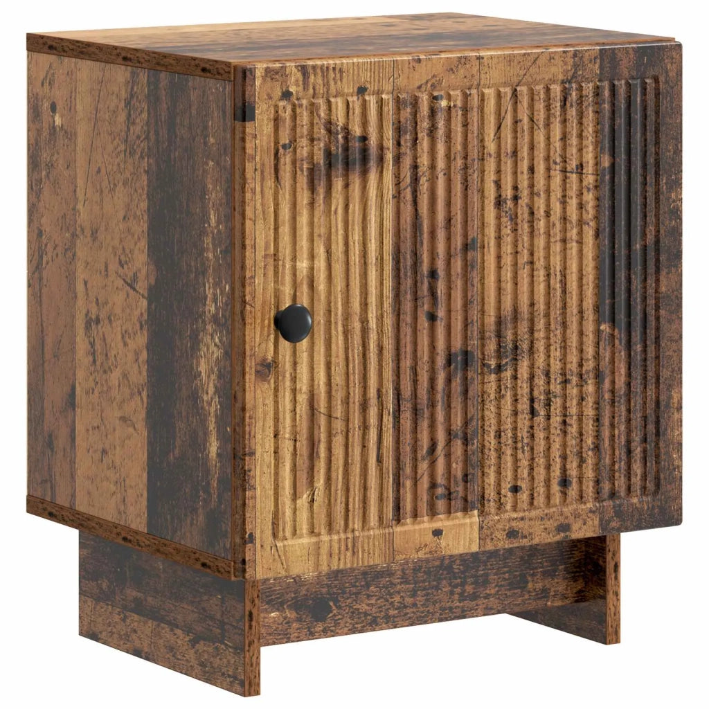 Armadio da Notte 2 pcs Legno antico 43 x 34,5 x 50 cm 893892