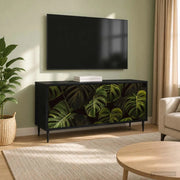 Mobile TV ELBURG 102 x 33 x 51 cm Rovere Nero 8007093
