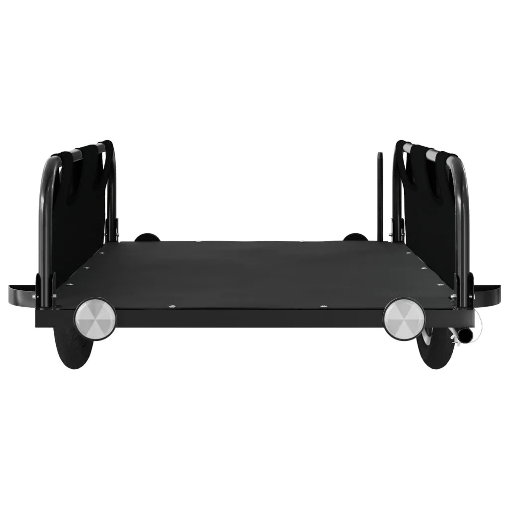 Rimorchio da Bici Nero Oxford e Ferro CFW7620492