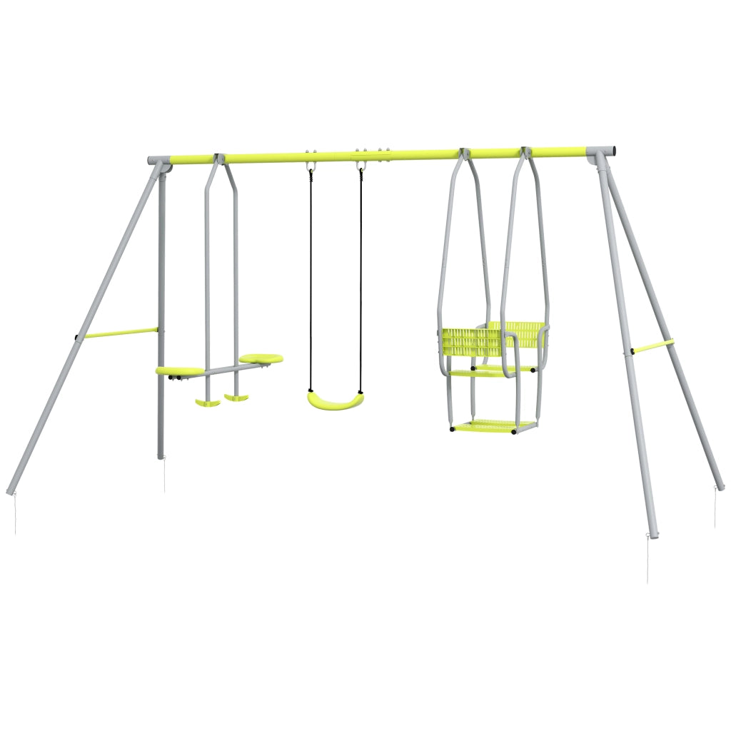 Set 3 in 1 balan?oire portique bambini ¨C zephmum ¨C verde, max 225 kg