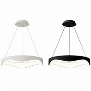 Trade Shop - Lampadario A Sospensione Led Onda 38w Ultra Moderna 3 Colorazioni Di Luce A67-3c -