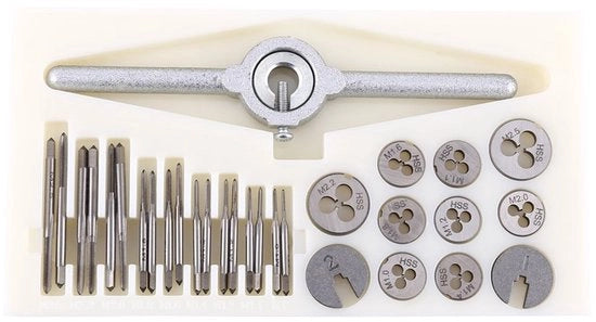 Set di chiavi a cuneo metriche adattabili 30 pezzi da 1,0 a 2,5 mm in acciaio inossidabile HSS