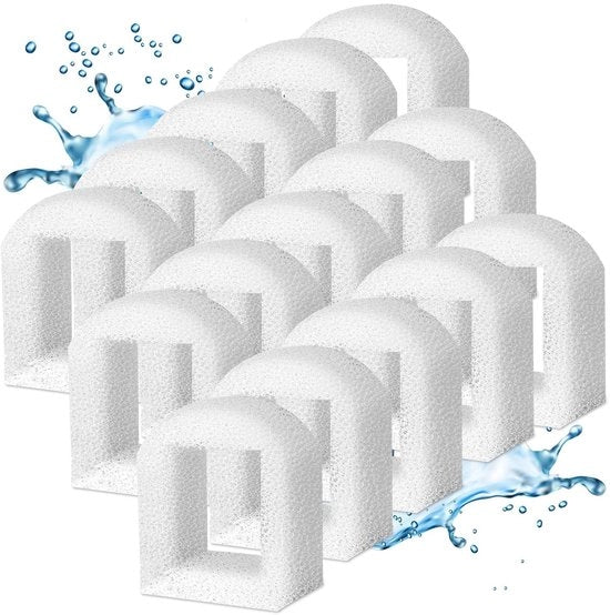Filtro schiuma sostitutivo per Drinkwell 360 Premier/D360-RE waterdispenser, 15 pezzi.