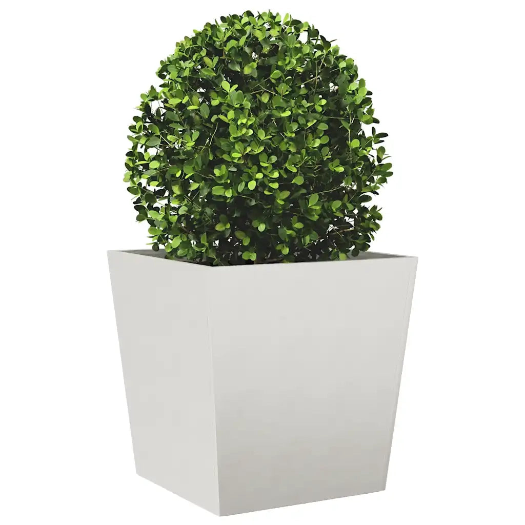Fioriere da Giardino 2 pz 50x50x50 cm in Acciaio Inox 851075