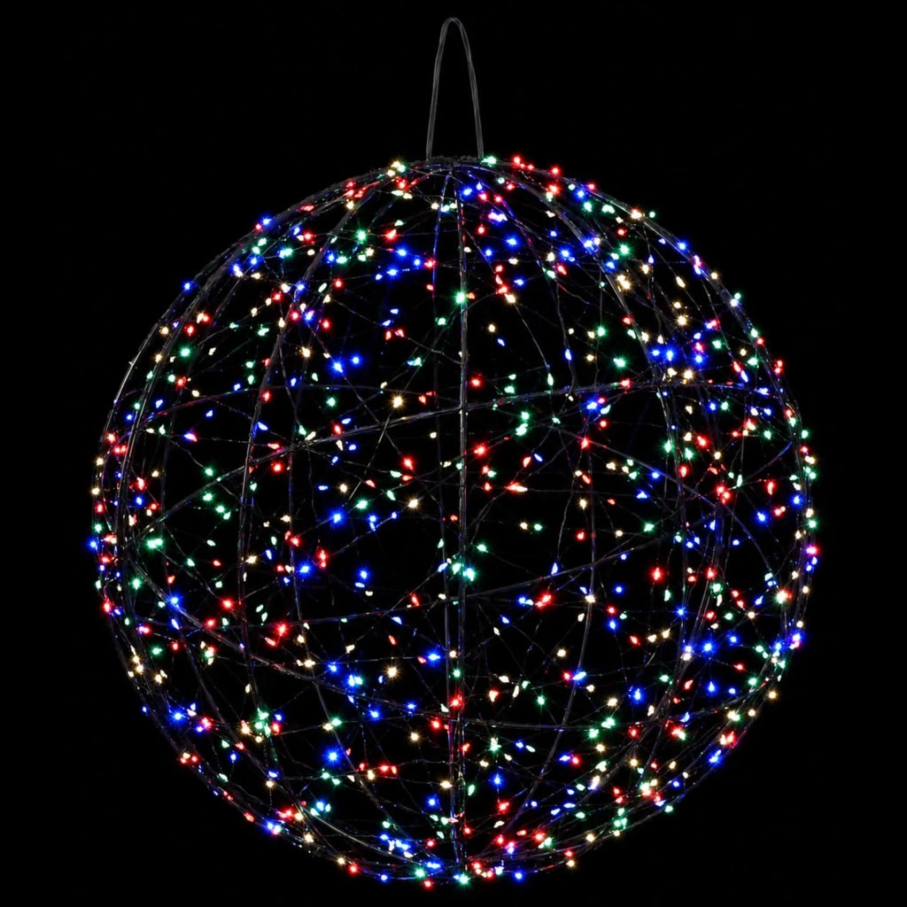 Luce a punta di Natale 750 LED Multicolore Ø 50 x 52 cm 42049795