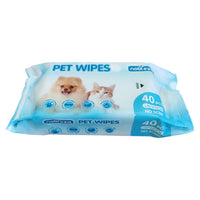 SALVIETTE IMBEVUTE DETERGENTI SENZA PROFUMAZIONE PER ANIMALI DOMESTICI