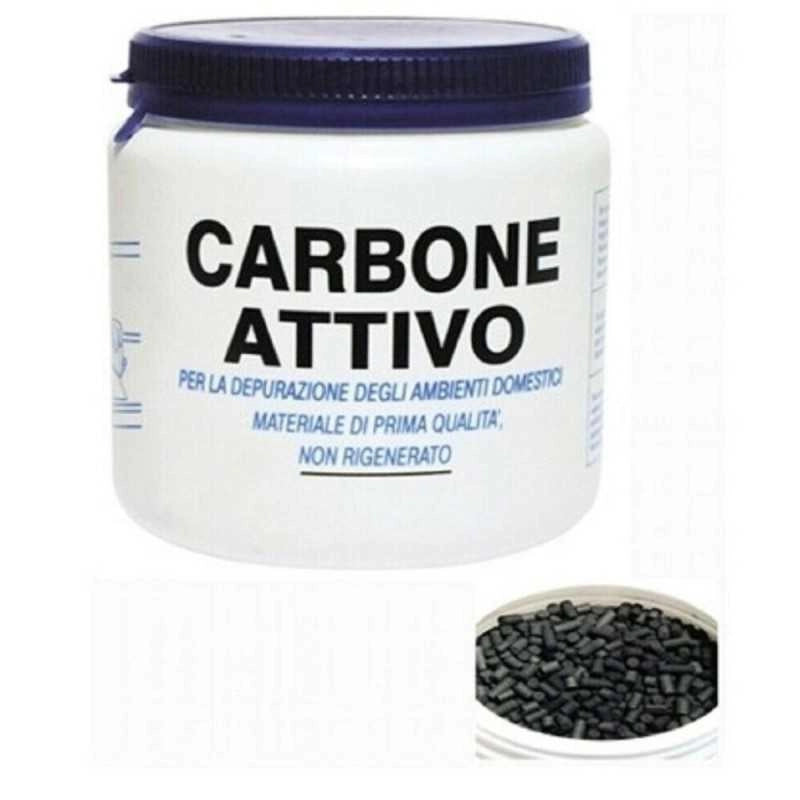 CONFEZIONE BARATTOLO 400GR CARBONE ATTIVO RICAMBIO FILTRI CAPPA - UNIVERSALE