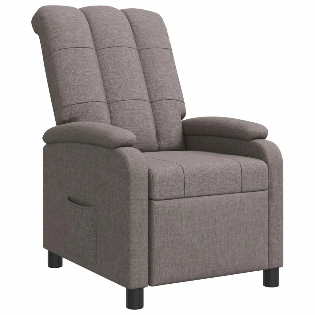 Divano Sedia-Poltrona reclinabile Tortora Tessuto 343938