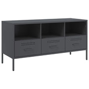 Mobile TV | Armadietto TV | Mobile Porta TV Antracite 100,5x39x50,5 cm in Acciaio