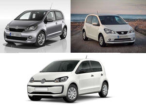 108B-834154 - Tappeto gomma baule - Seat Mii dal 2012- , Skoda Citigo dal 2011- , Volkswagen Up dal 2012- , Posizione Ba