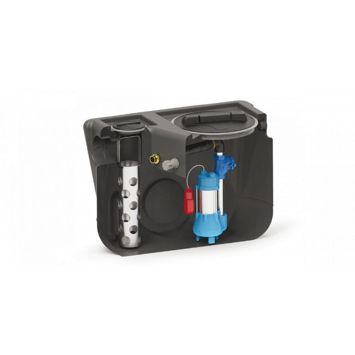 Stazione di sollevamento babysol 100 lt completa