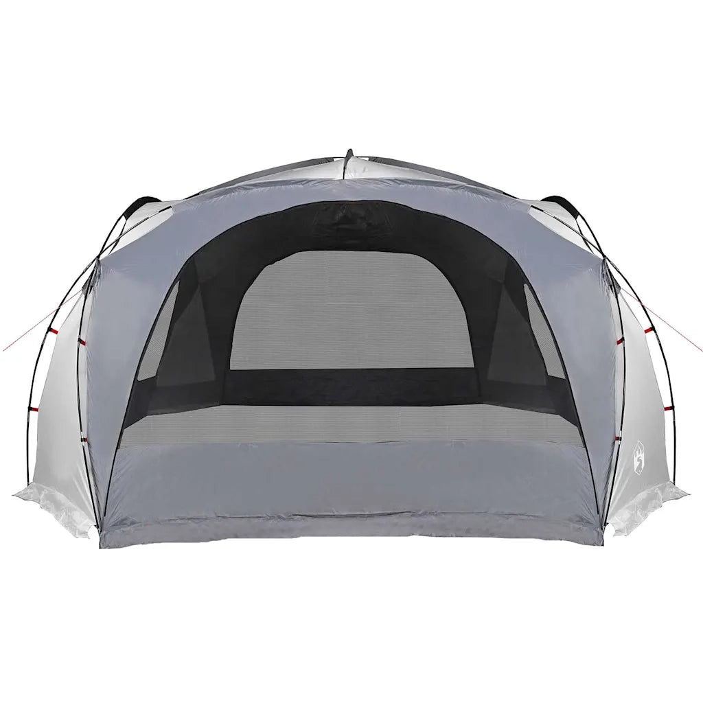 Tenda per Feste-Tenda da campeggio Bianca e Grigia Impermeabile