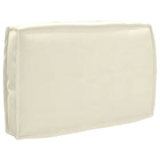 Cuscino Crema 60 x 40 x 12 cm Tessuto Oxford 42001480