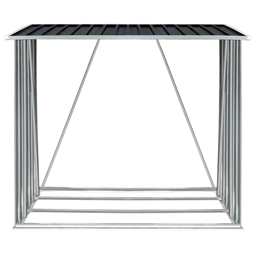 Capannone da Giardino in Acciaio Zincato 163x83x154cm Antracite cod mxl 76326