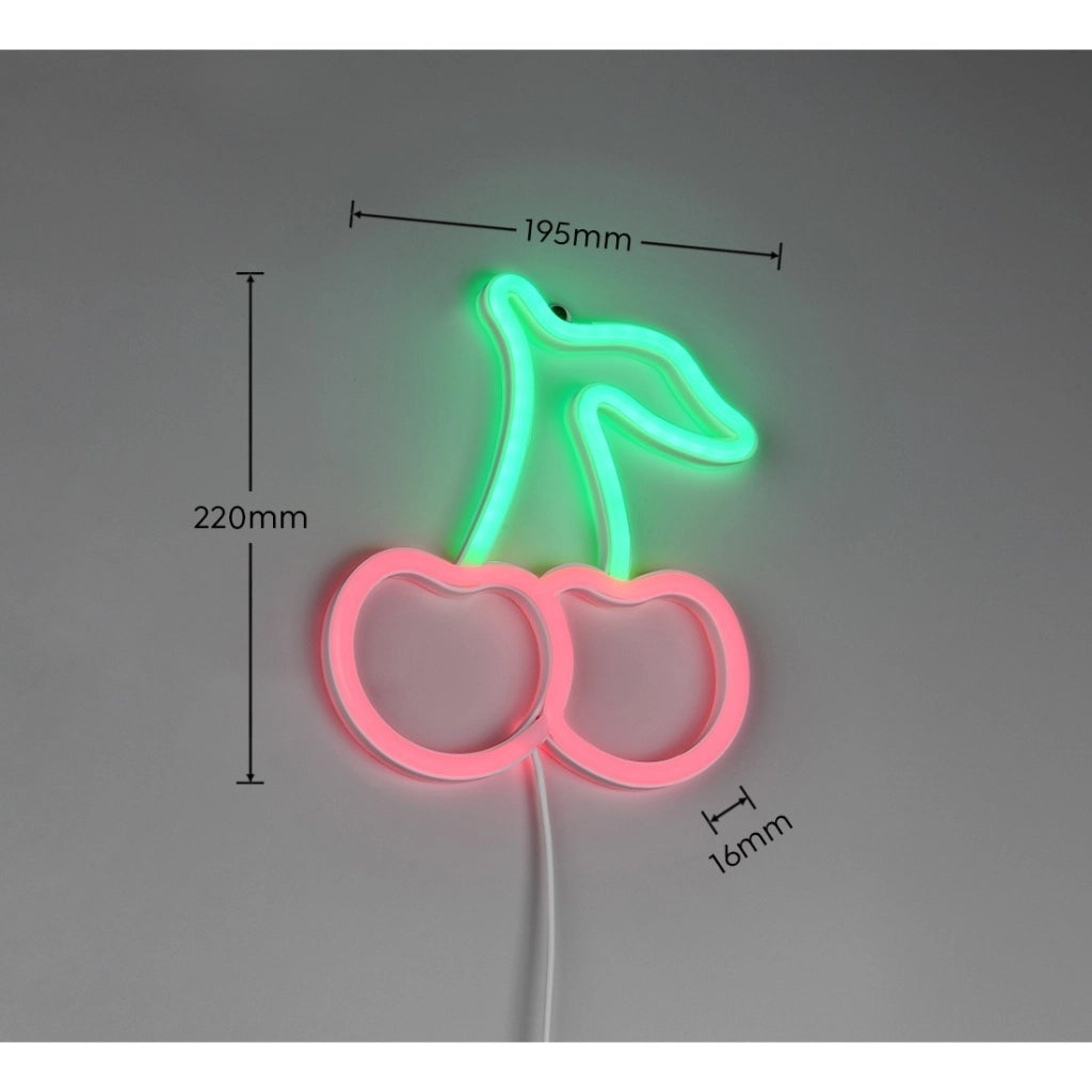 APPLIQUE LED CERISE 5W H20CM CILIEGIE
