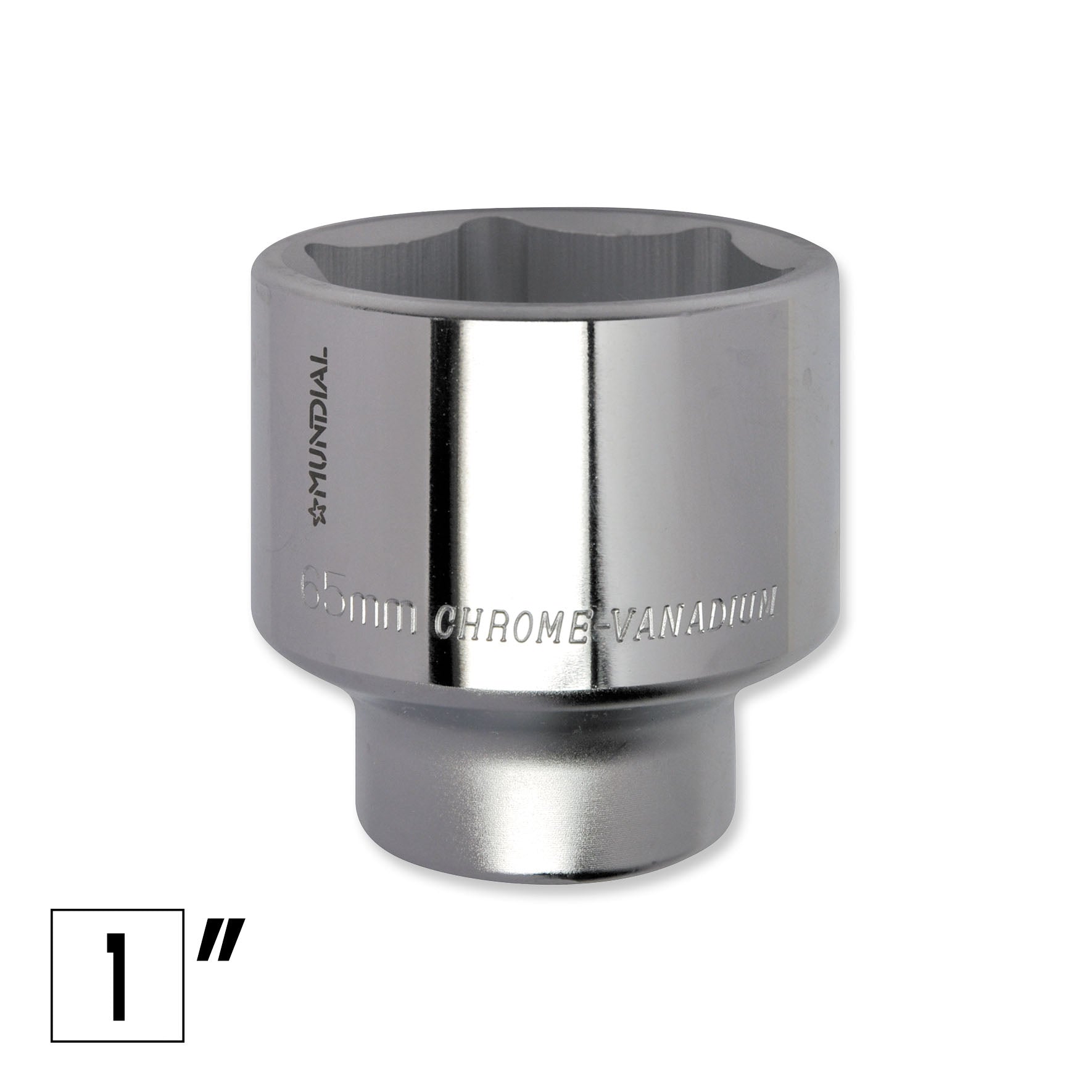 CHIAVE A BUSSOLA ATTACCO 1" PROFILO ESAGONALE 60mm MUNDIAL 1642.600