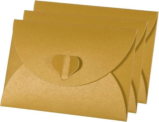 Inviti per regali con chiusura a clip mini, set da 36, per occasioni speciali come matrimoni e compleanni.