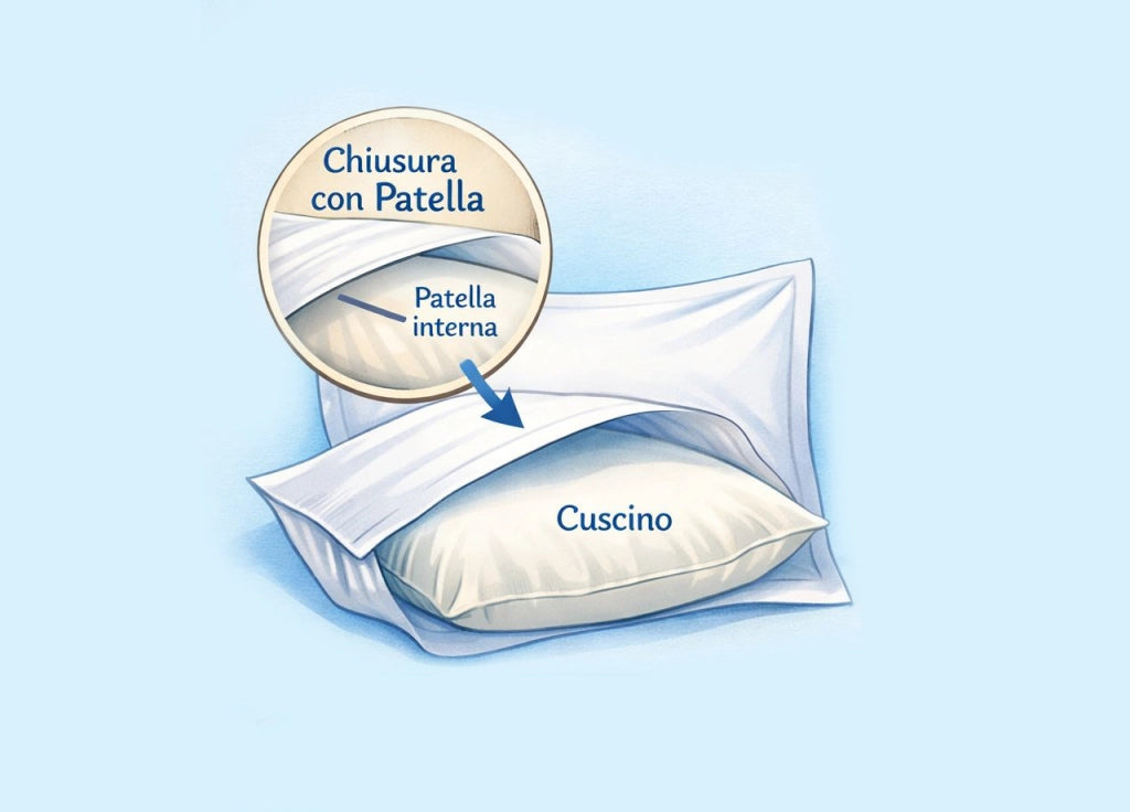 Sacco Copripiumino In 100% Cotone Percalle Made In Italy In Tinta Unita - Piazza E Mezza - Tortora