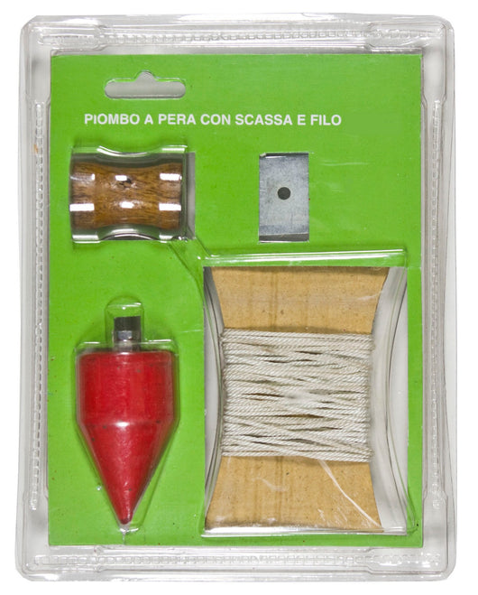 piombo a pera con scassa e filo gr. 500 cod:ferx.16433