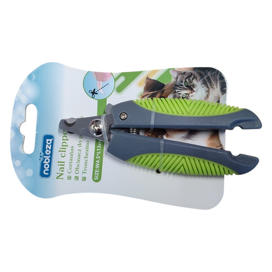 NOBLEZA TRONCHESINA TAGLIA UNGHIE PER CANI E GATTI CON IMPUGNATURA IN GOMMA