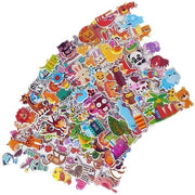 Stickers per animali 400+ pezzi - Stickers 3D - Attività creativa per bambini - Scrapbooking - Materiale didattico